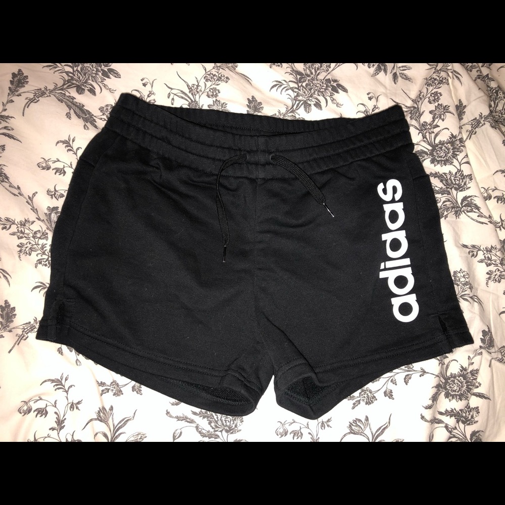 Adidas logo shorts